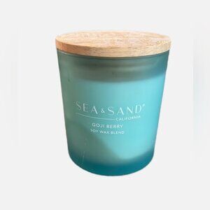 Sea and Sand California Goji Berry Sox Wax Candle